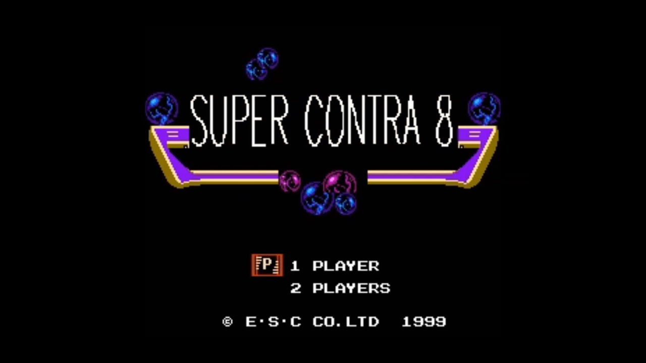 Super Contra 8  (Bootleg Game) 1 Player run