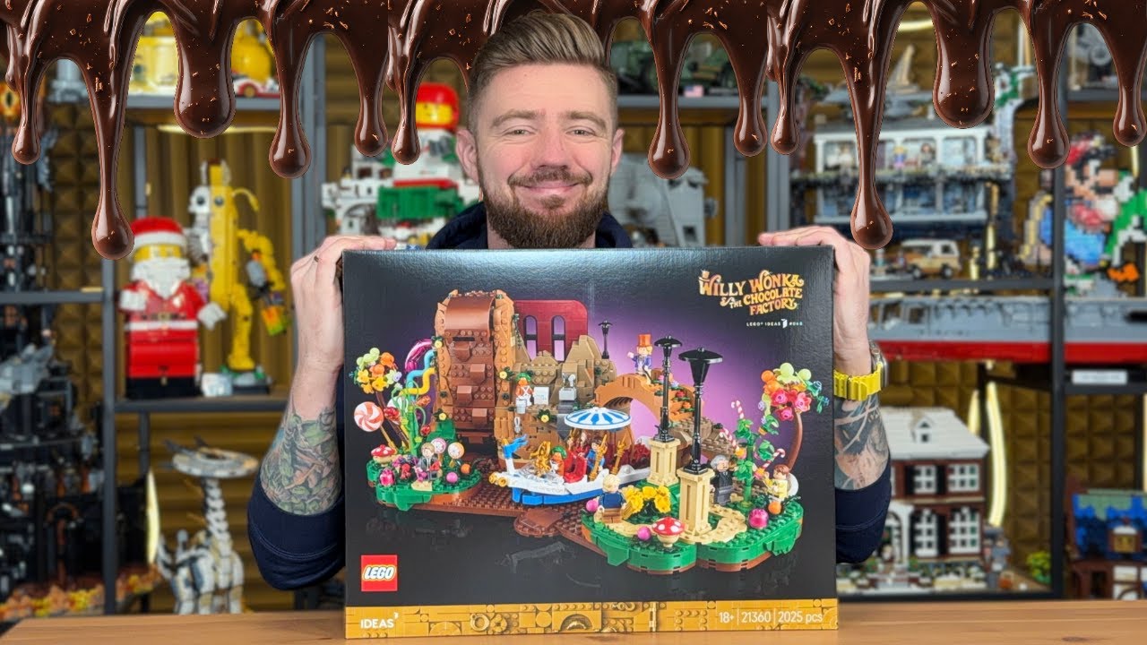 WILLY WONKA I FABRYKA CZEKOLADY 🍫 LEGO IDEAS 21360 RECENZJA