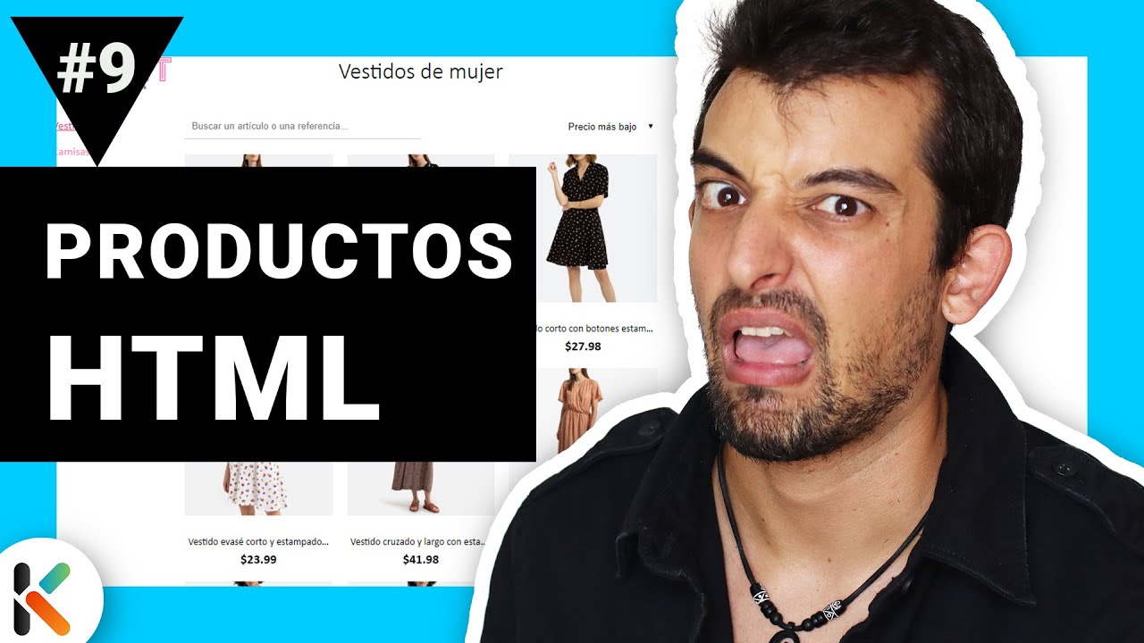 💙 Añadimos el HTML de los productos - Proyecto de web responsive desde cero