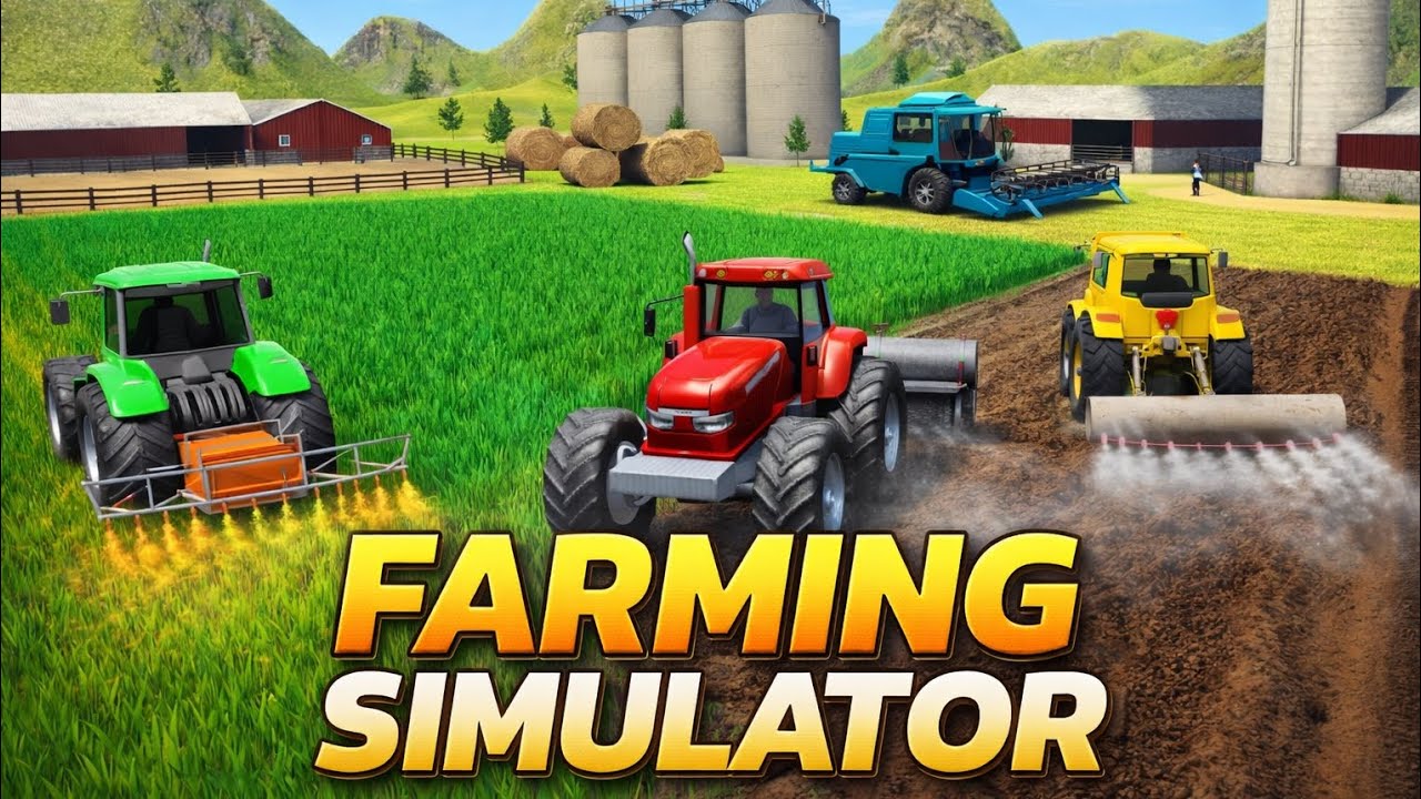 “This Farming Simulator Feels TOO Real 😲🚜”