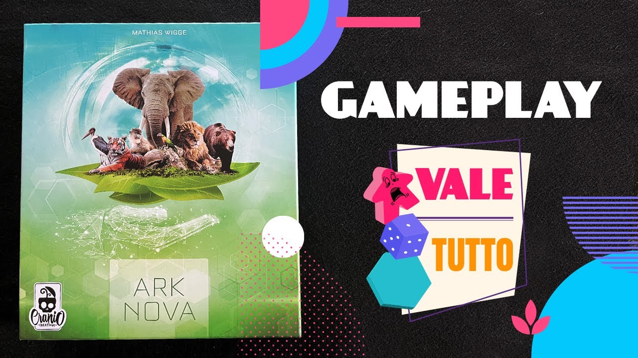 Ark Nova - Gameplay partita in solitario #13