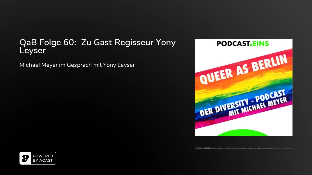 QaB Folge 60:  Zu Gast Regisseur Yony Leyser