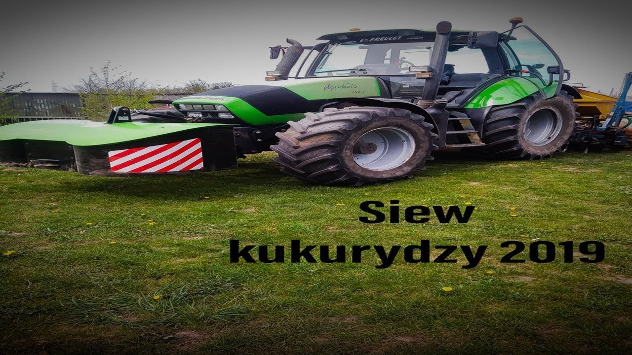 Siew kukurydzy 2019//D-F//Kleine//
