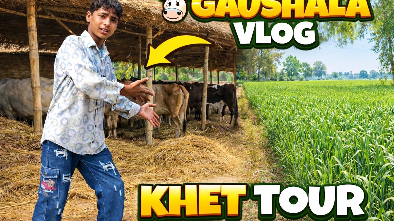 Aaj Gaye Khet Tour Par 🌾 