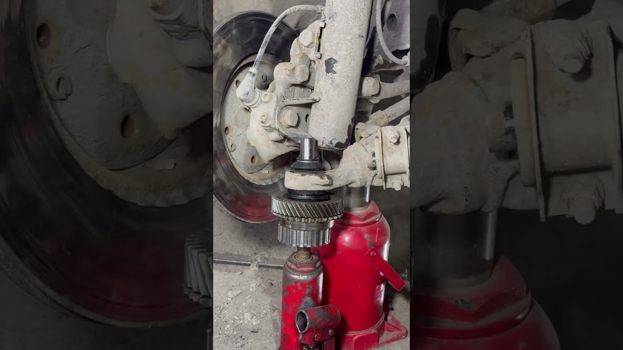 Installing Ball Joint Without Removing the Control Arm  #mechaniclife #top #top10