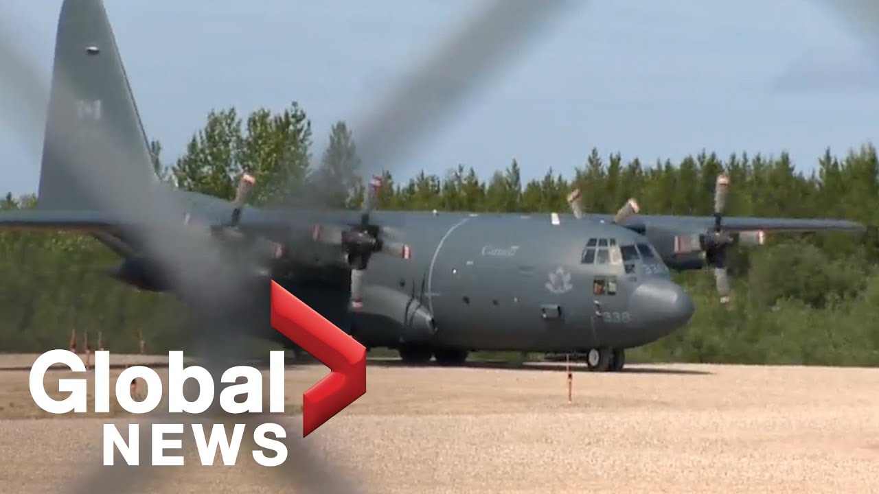 RCMP continue to search for teen fugitives in Manitoba with military aircraft