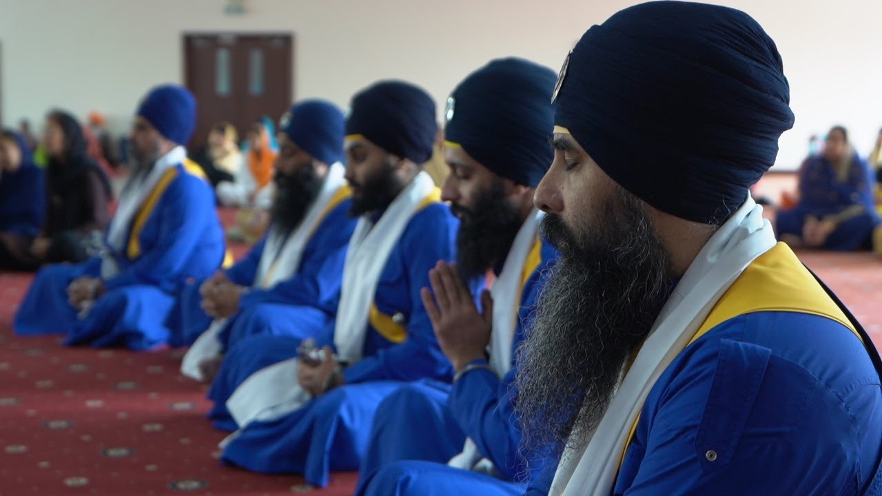 Derby (UK) Sri Guru Singh Sabha Gurdwara | Vaisakhi 2022 Nishan Sahib Seva |