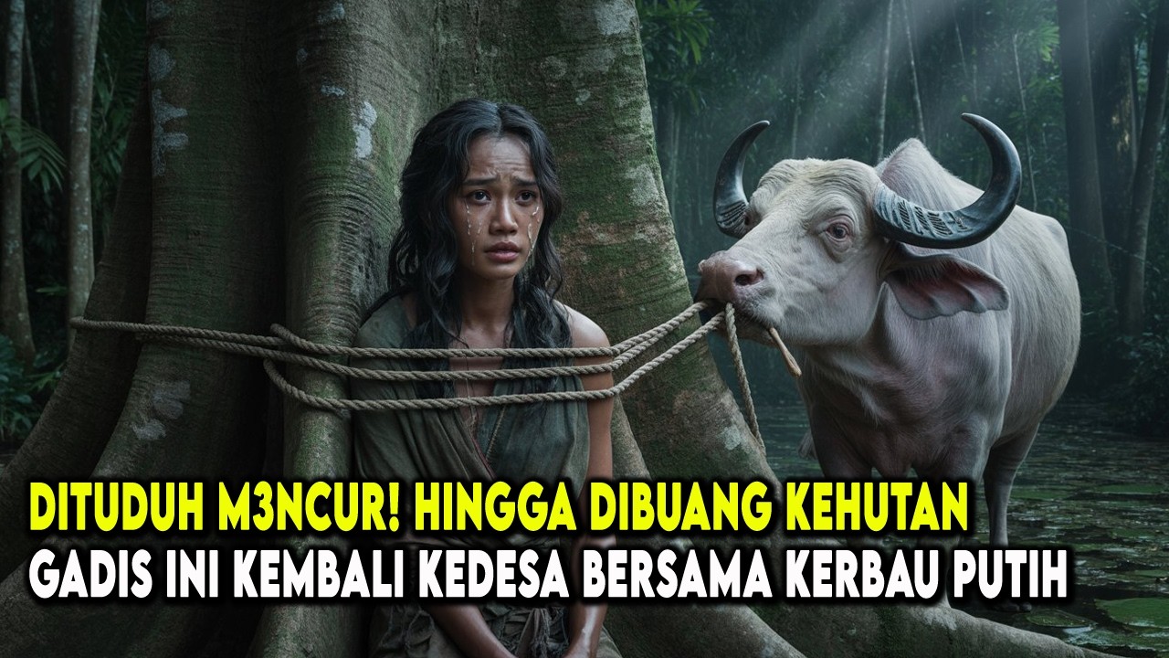 KISAH VIRAL !! DITUDUH M3NCUR! HINGGA DIBUANG KEHUTAN, GADIS DESA INI KEMBALI BERSAMA KERBAU PUTIH