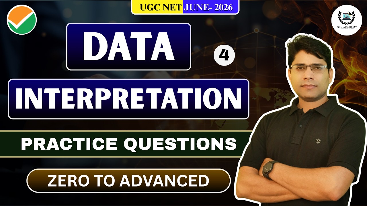 Data Interpretation | Average Concept + MCQ Practice | UGC NET Paper 1 Mathematical Aptitude