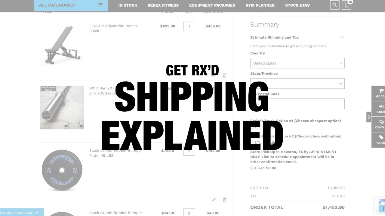 Get RX'd Shipping Explained