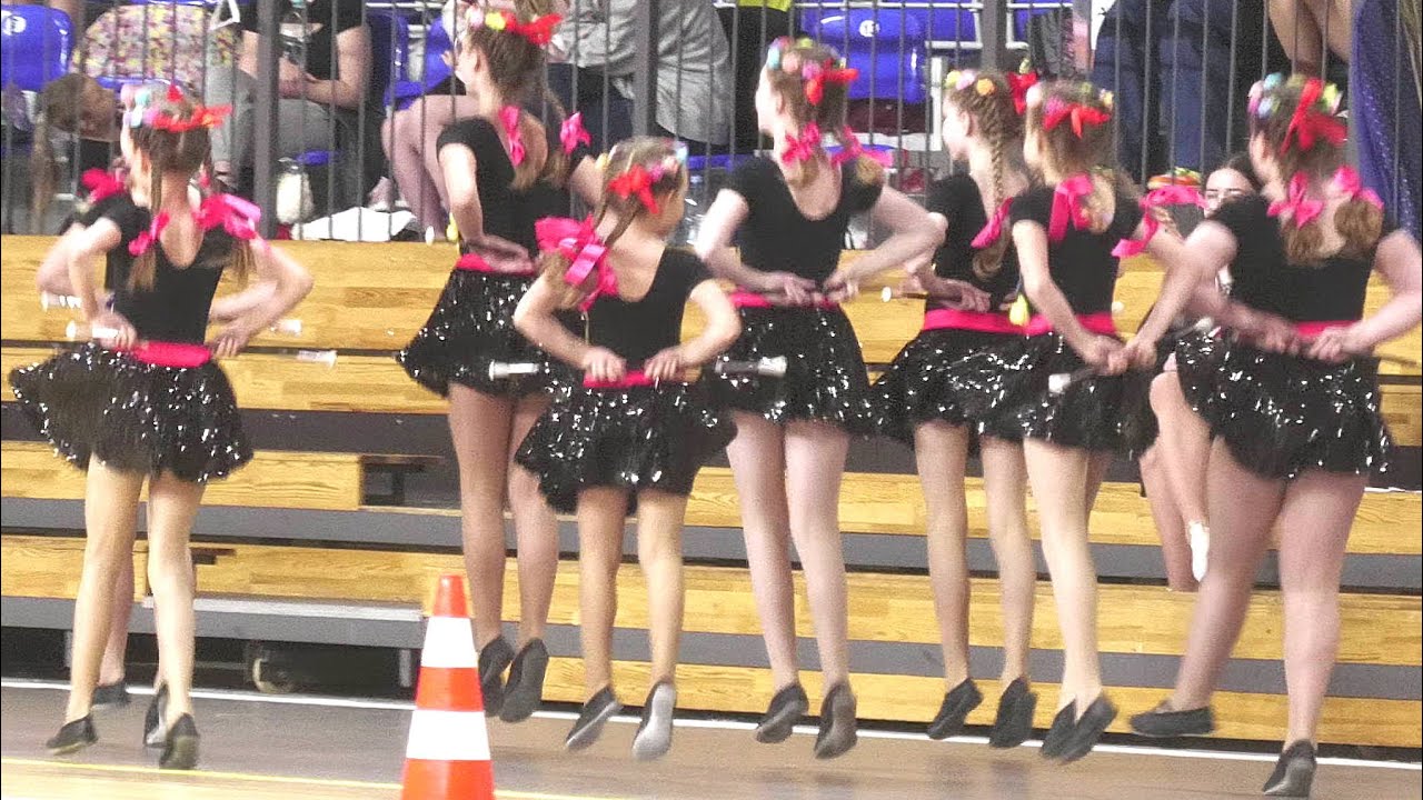Mażoretki 'SHOCK' - Hajnówka / Majorettes /  formation baton parade cadet / Kędzierzyn-Koźle 2023
