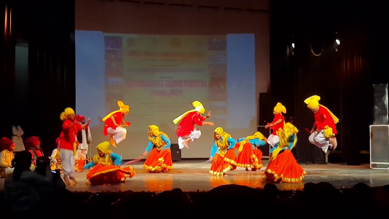 Haryanvi faag dance || haryanvi folk dance || National folk festival jammu