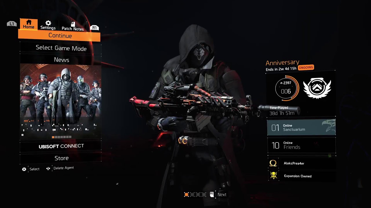 PS5 60FPS - The Division 2