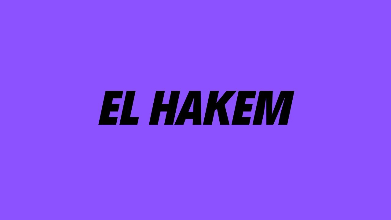 El Hakem | Cenk Sabuncuoğlu