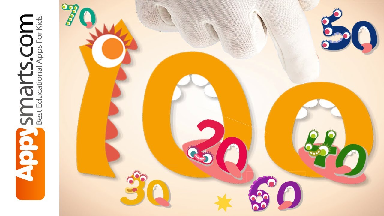 Endless Numbers! 💯 Counting Big: 10 to 100 by 10s! Fun Math Game!