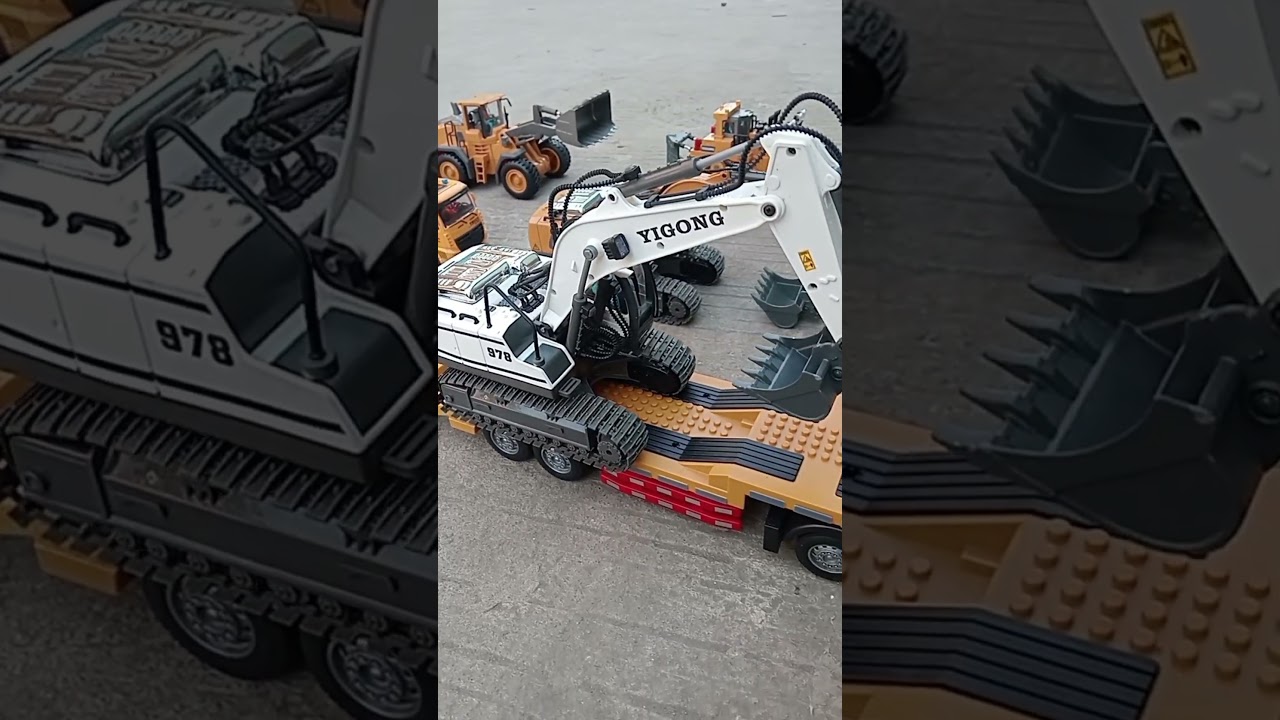 MAINAN RC ALAT BERAT EXCAVATOR BULLDOZER TRUCK MOLEN DUMPTRUK #excavator #BEKO #truck #trailer #toys