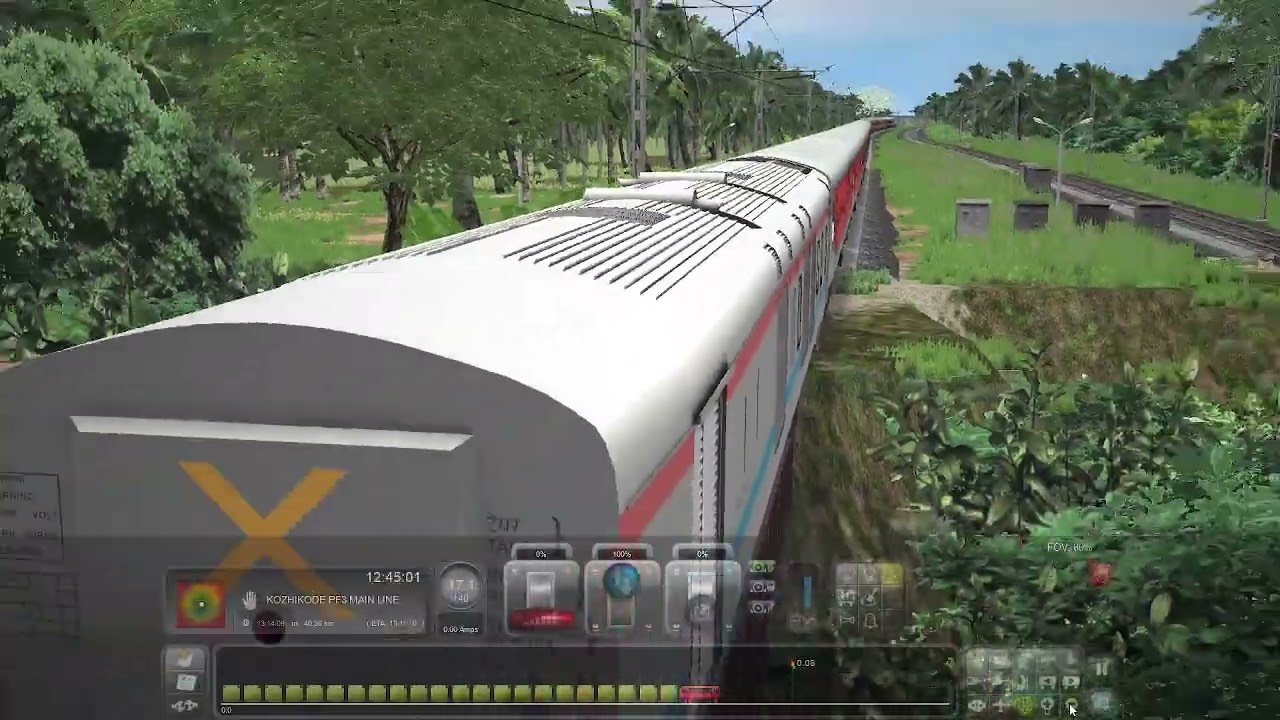 12217 kerala sampark express part 2 and part 3