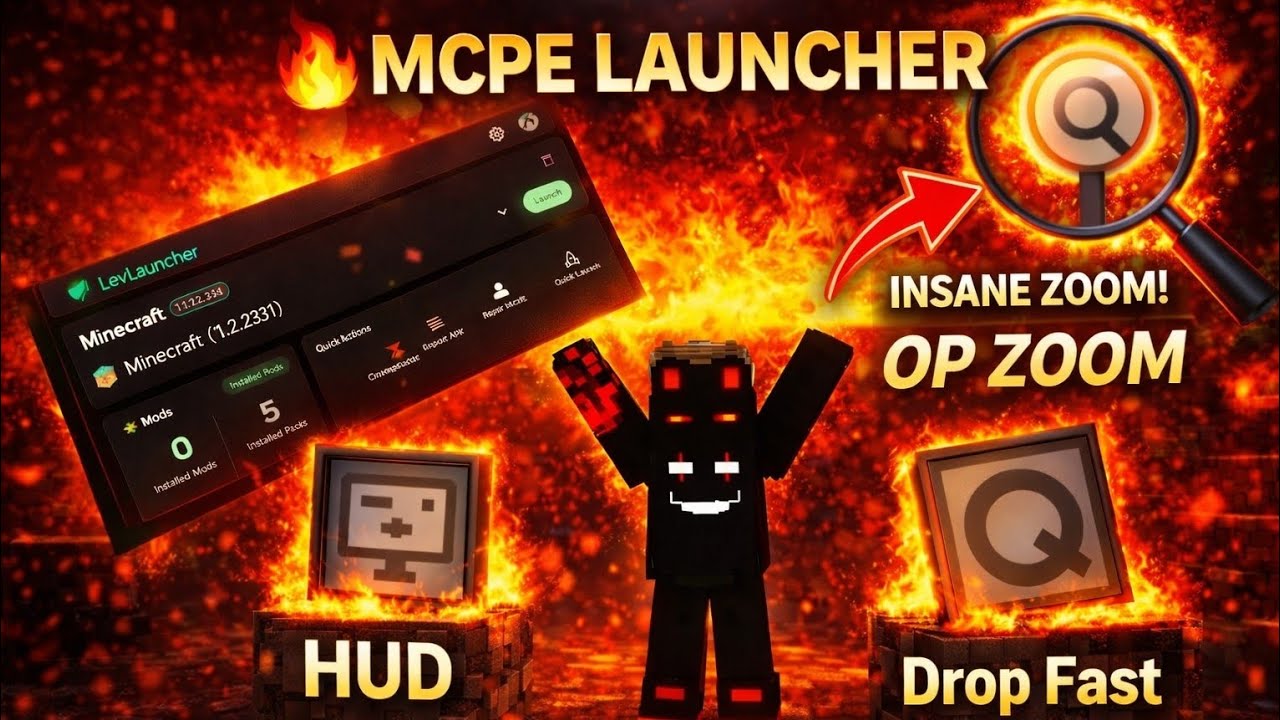 Finnaly For PE Launcher arrived 😱#minecraft #launcher#gaming 