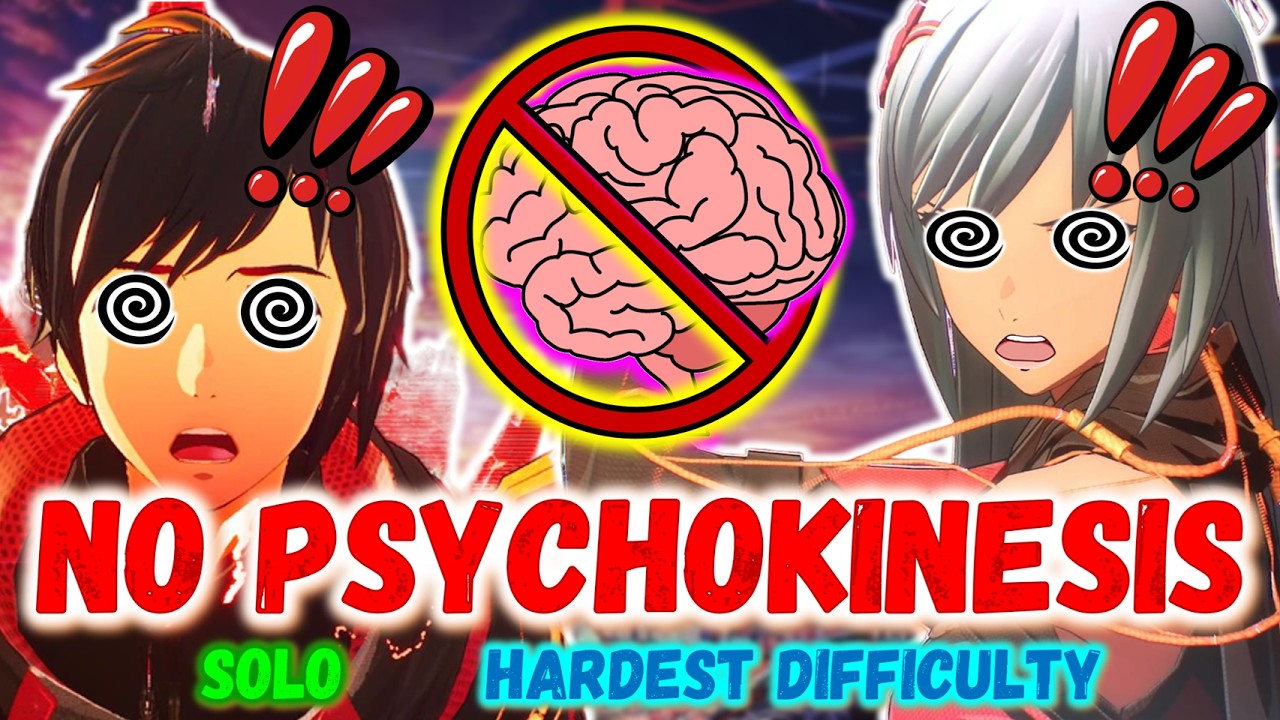 Можно ли победить Скарлет Нексус без психокинеза?! 🧠 СОЛО | ОЧЕНЬ СЛОЖНО