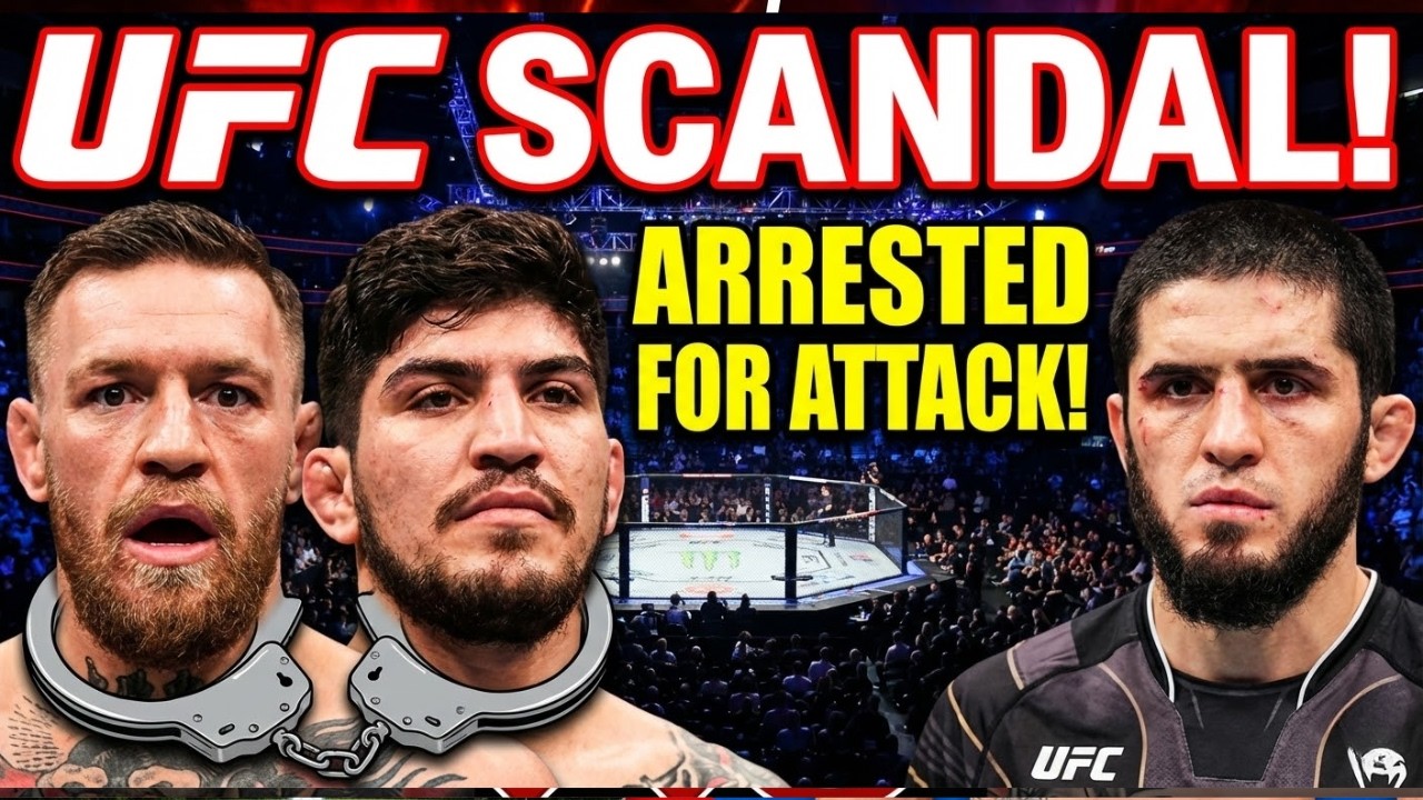 BREAKING: Conor McGregor and Dillon Danis ARRESTED Following Attack on Islam Makhachev!