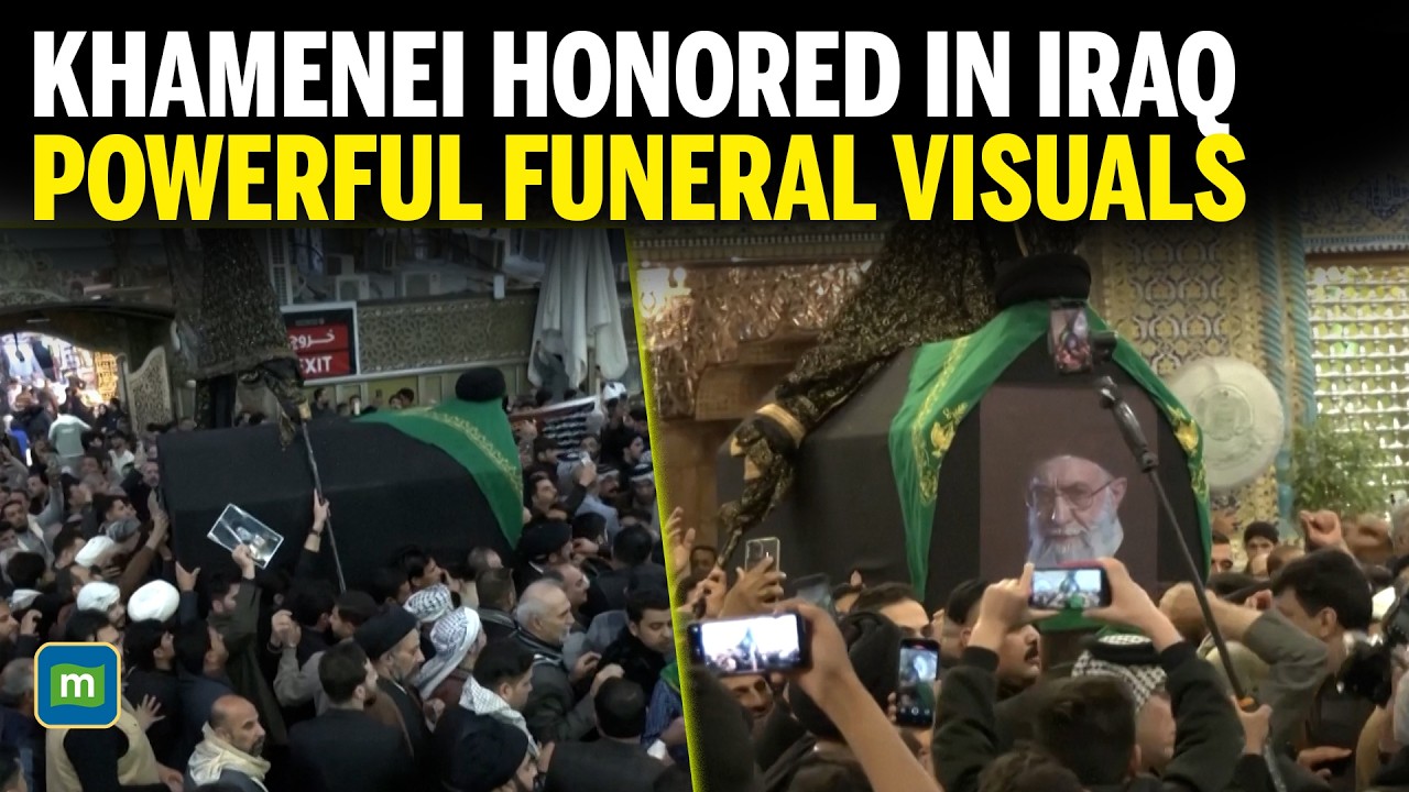 US-Iran War: Symbolic Funeral Held for Iran’s Khamenei in Iraq