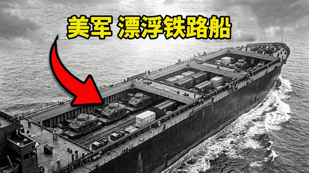 美國如何建造了拯救北非戰役的浮動鐵路船