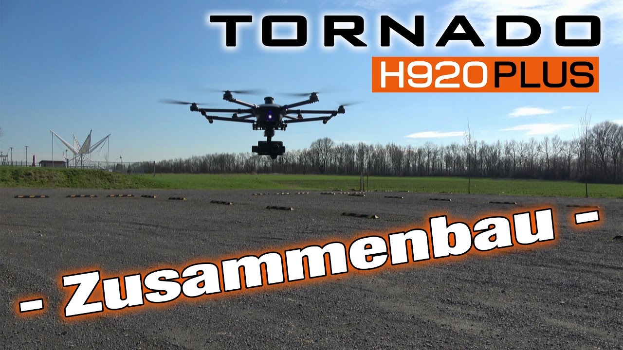 Yuneec Tornado H920 Plus | Der Zusammenbau (german deutsch)