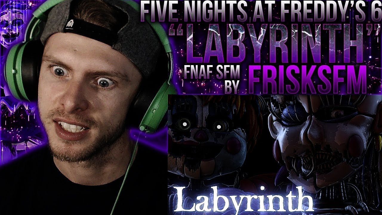 Vapor Reacts #718 | [FNAF SFM] FNAF 6 SONG ANIMATION 