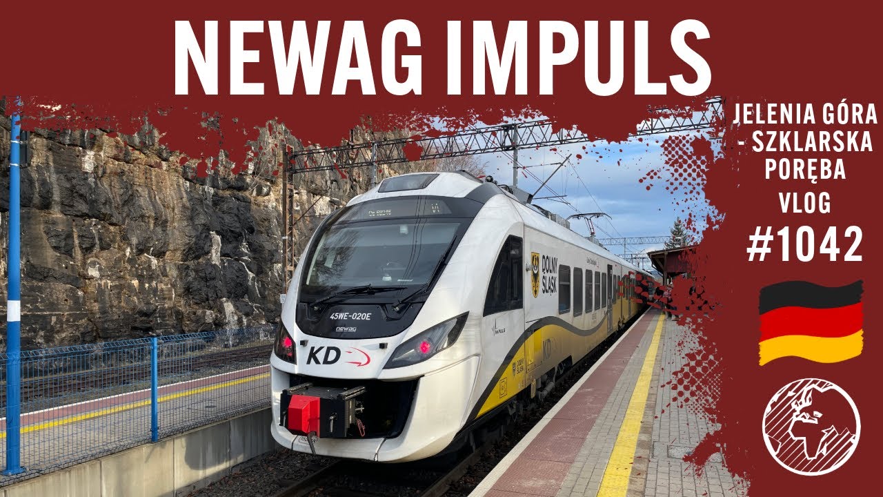 Im Newag Impuls auf der Zackenbahn | TripReport | Vlog 1042