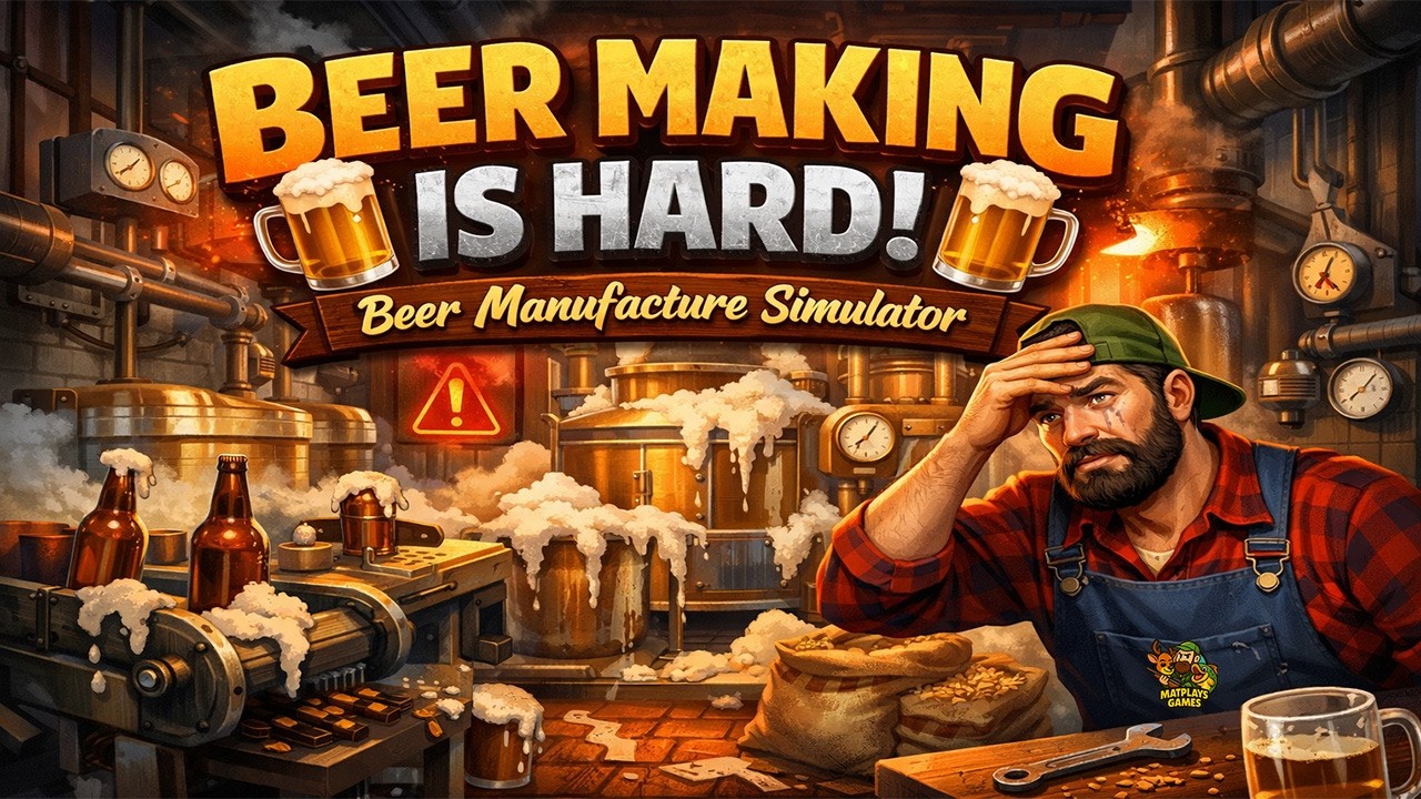 From Craft to Keg! | Beer Manufacture Simulator (First Gameplay)