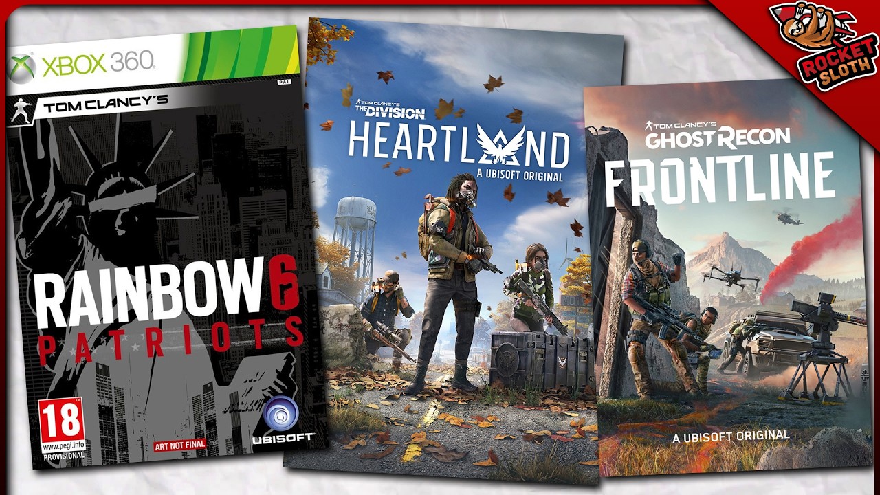 Ubisoft canceled these games because they hate us