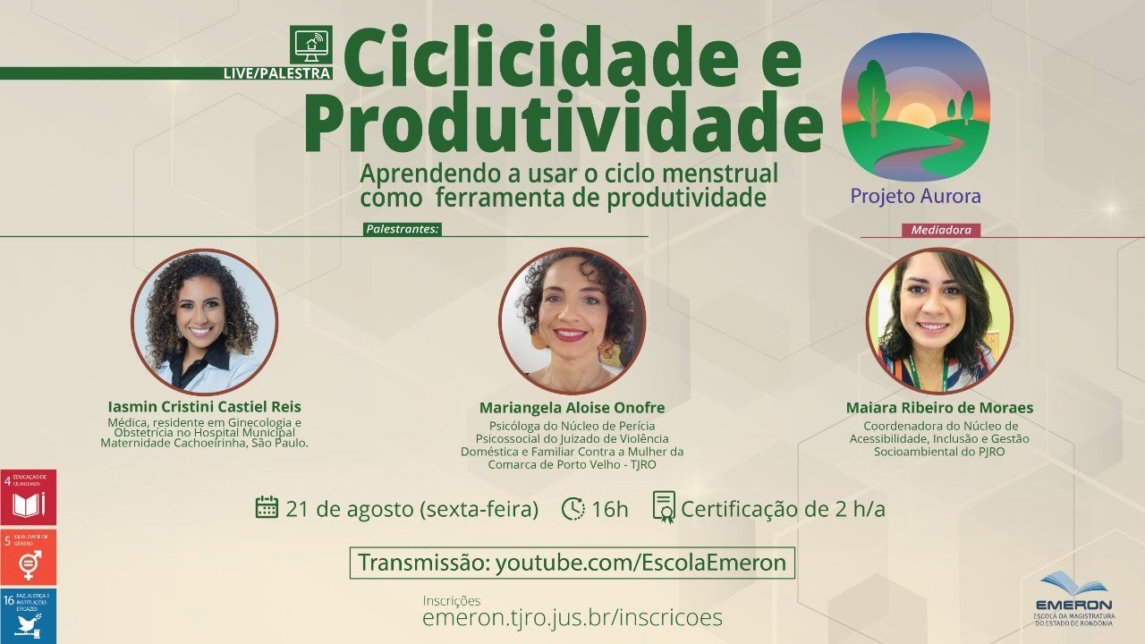 Webin&aacute;rio Ciclicidade e Produtividade