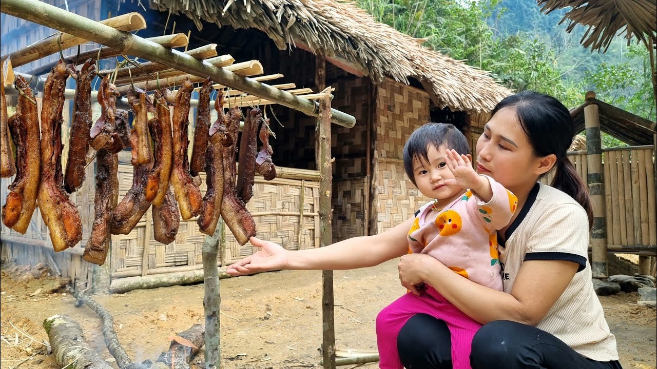 How to make smoked pork | Harvest oranges to sell at the market