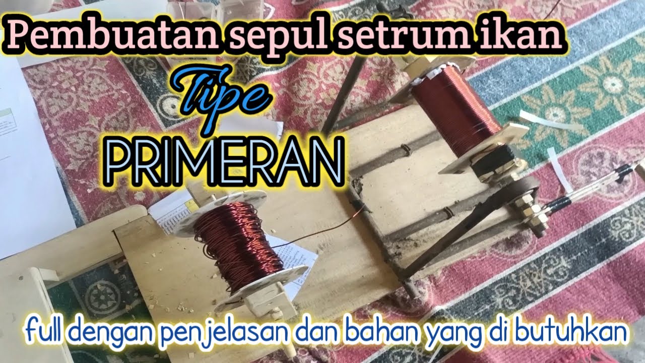 Proses pembuatan gulungan tipe primeran terlengkap || Pemula pun pasti bisa anti gagal