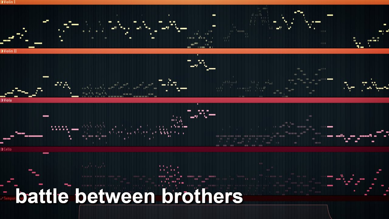 a battle between brothers | string quartet