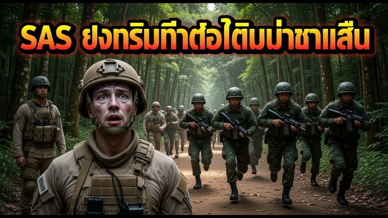 หน่วย SAS อังกฤษท้าทายการเดินทัพฝ่าป่า เดินได้แค่ 10 กม. ก็หอบหนัก ก่อนหน้าซีดเมื่อเห็นทหารไทยสะพ...
