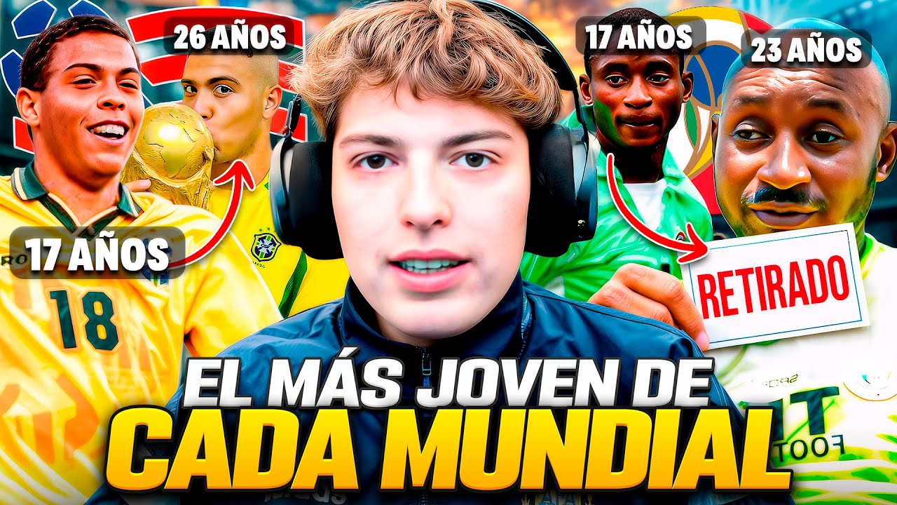 REACCION AL JUGADOR MAS JOVEN DE CADA MUNDIAL (1994-2022) - SUPERARON LAS EXPECTATIVAS???