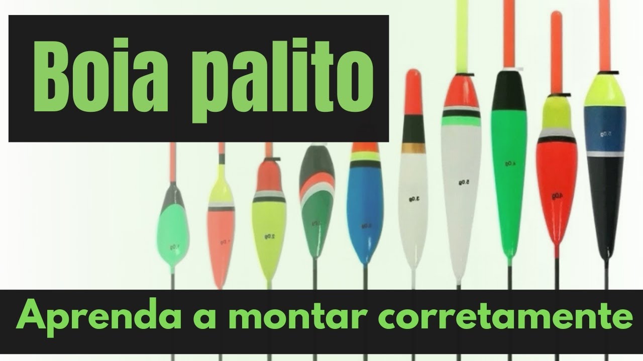 Boia Palito - Aprenda como montar. #dicasdepesca #pescaria #tutoriais #tutorial