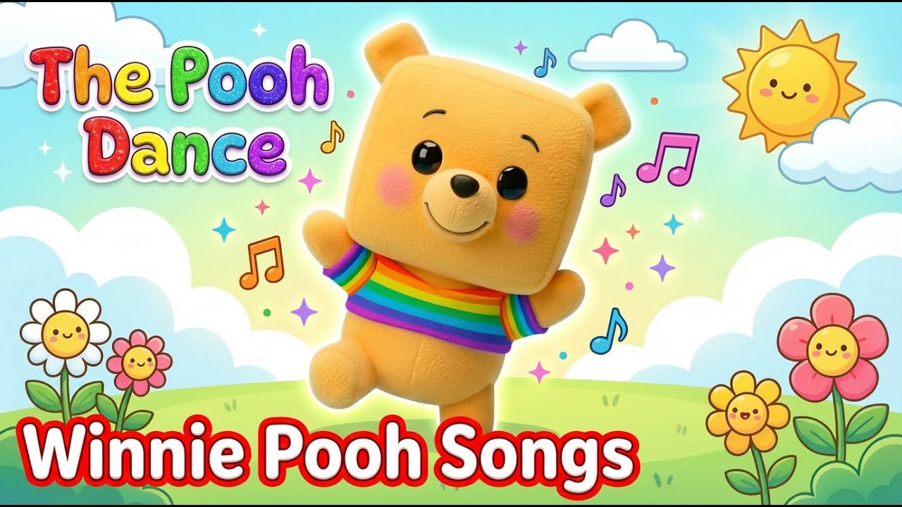 The Pooh Dance + more! 🎶 Winnie Pooh - Kids Songs