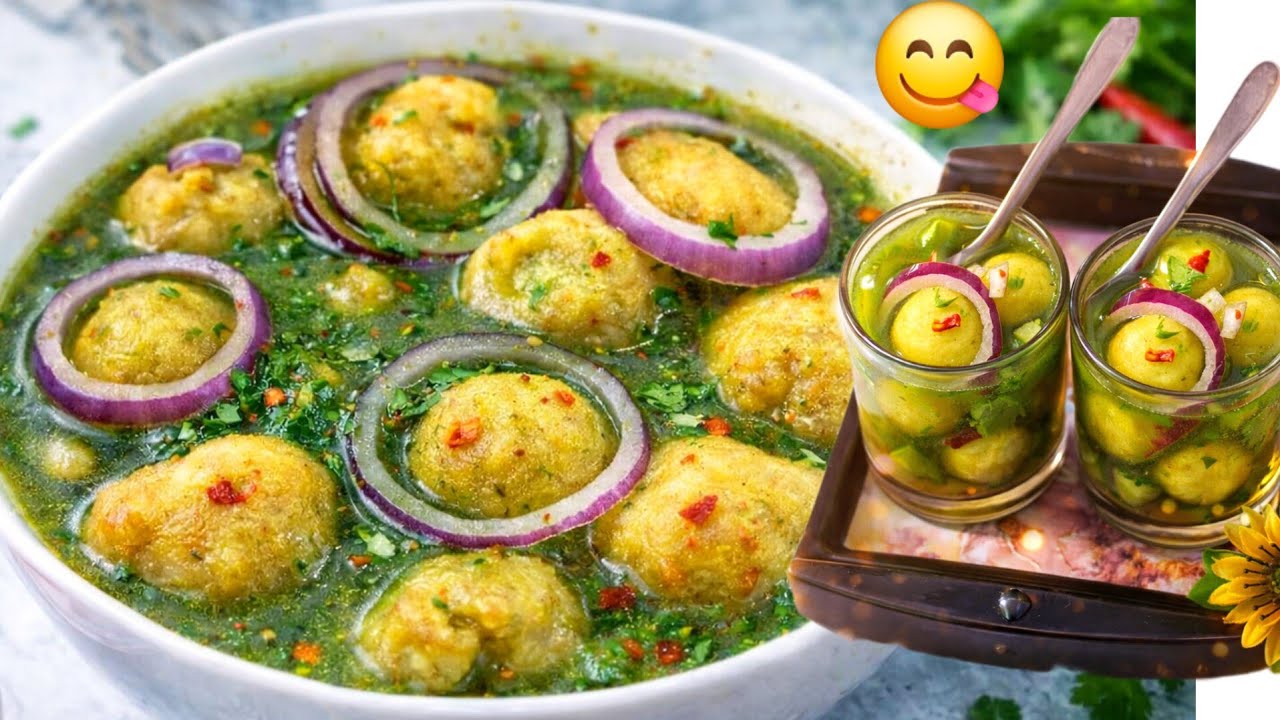 खट्टे चटपटे और चटकारेदार Spicy मूंग दाल के पानी वाले पकौड़े खाएगे तो स्वाद नही भूल पाएगेPani Phulki 