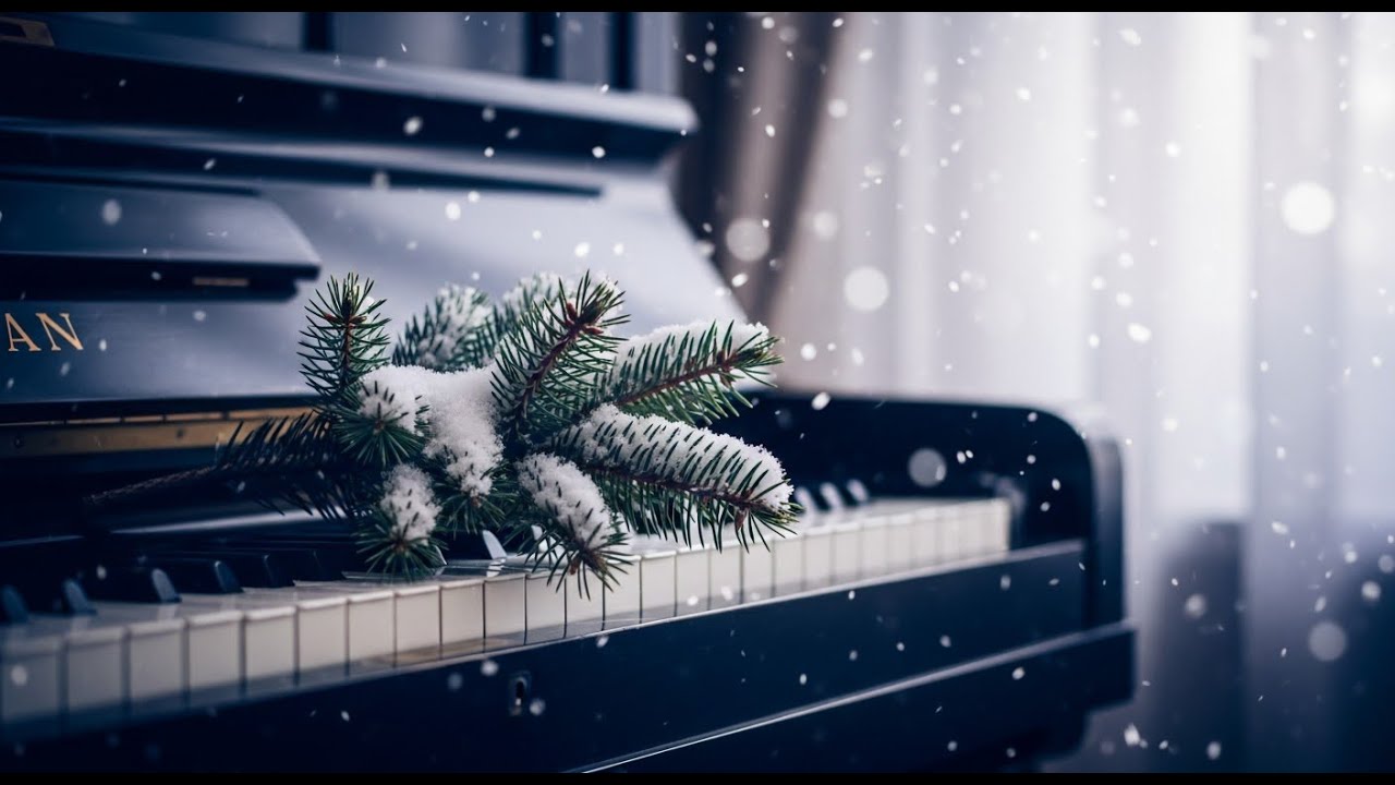 Winter New Year Ambient Piano ❄️ Calm Instrumental Music for Relaxation, Focus & Peaceful Morning