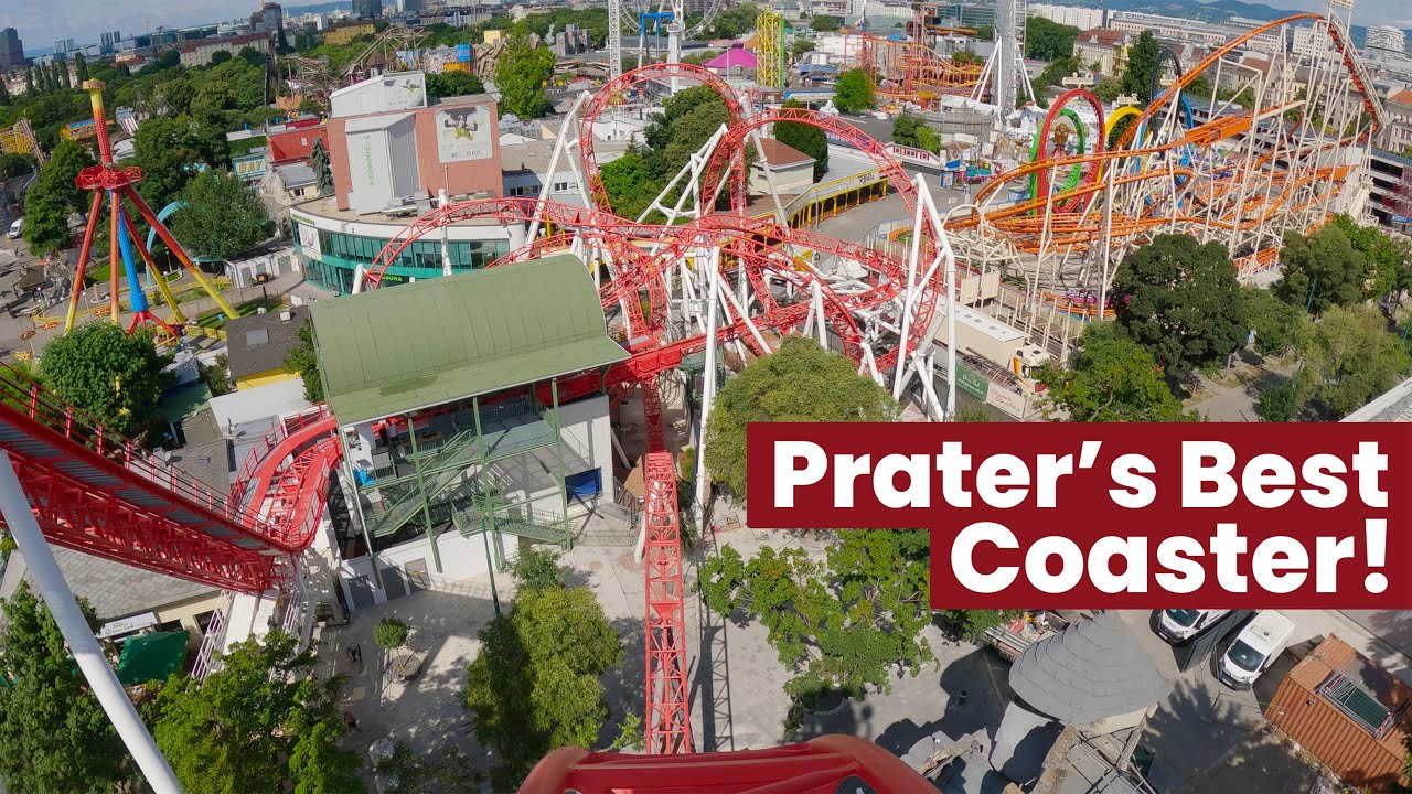 Wiener Looping Front Row POV Prater New for 2025 Mack Rides Big Dipper Coaster