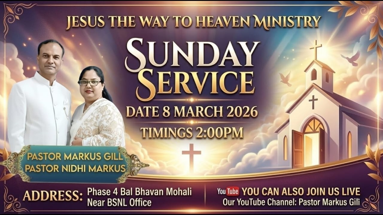 Live streaming of Pastor Markus Gill