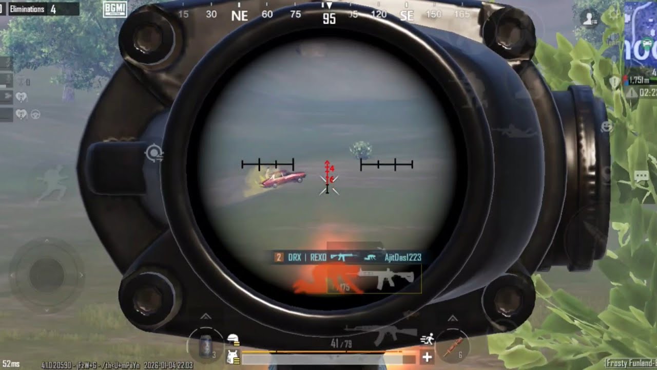 M416 and 4X deadly combo ☠️ | IQOO NEO 10 | BGMI HIGHLIGHTS ⚡