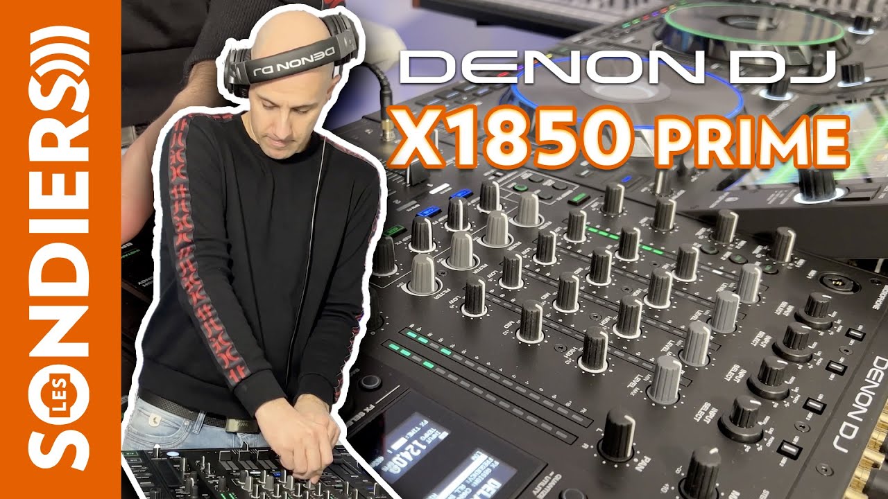 Comment fonctionne une table de mixage DJ Pro - avec la DENON DJ X1850 Prime