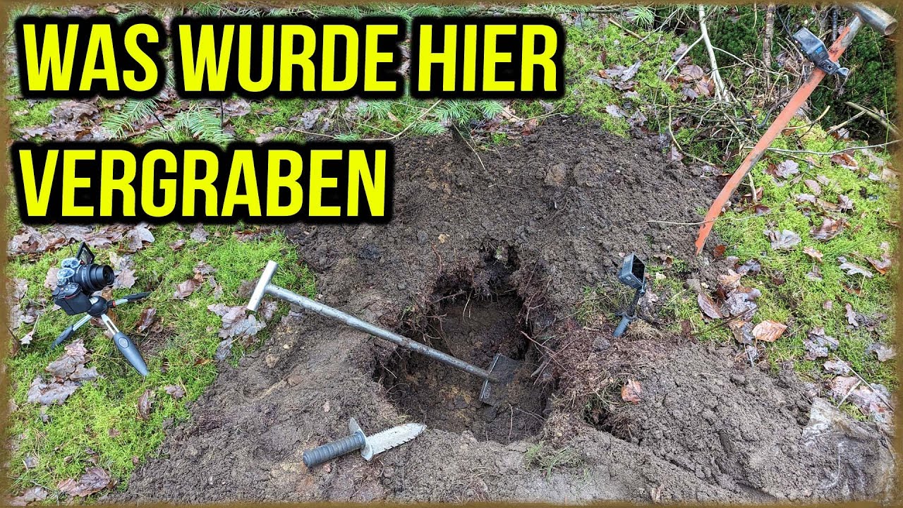 Tief vergraben unter der Erde - Schatzsuche im geheimnisvollen Garten