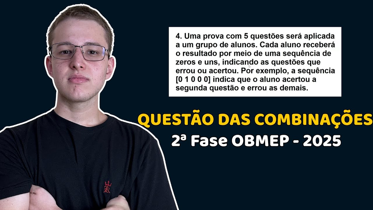 N&Iacute;VEL 3 - QUEST&Atilde;O 4 - RESOLU&Ccedil;&Atilde;O 2&ordf; FASE OBMEP 2025
