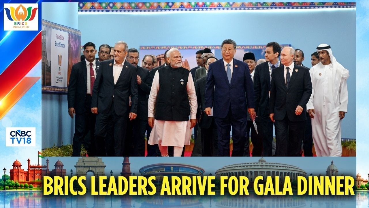 BRICS Leaders Arrive At Bharat Mandapam For Gala Dinner | New Delhi | BRICS Summit 2026 | N18G