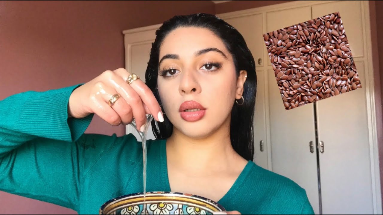 أول مرة نجرب جيل زريعة الكتان لشعري 🤯 واش بصح بحال الكيراتين 🤔