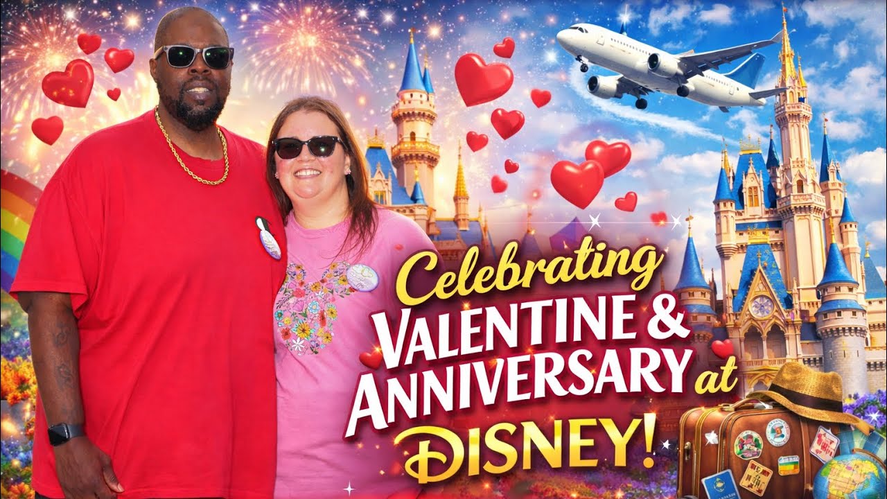 Celebrating Valentines & Anniversary at Disney World
